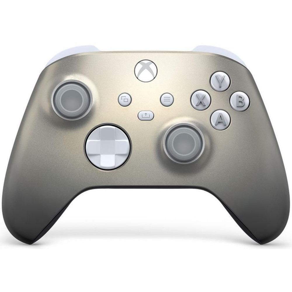 Геймпад (джойстик) Xbox Wireless Controller Lunar Shift (Xbox One/Series X/S/PC), серый, серебристый