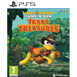 Crazy Chicken (Сумасшедшие цыплята): Jump 'n' Run Traps and Treasures [PS5, английская версия]