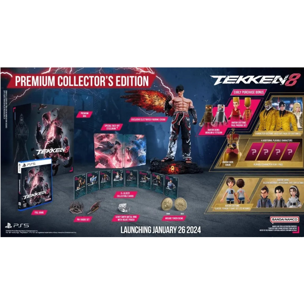 Tekken 8 Collector's Edition [PS5, русские субтитры]