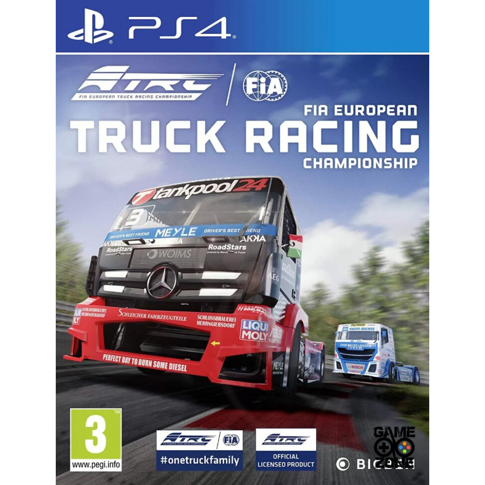 FIA European Truck Racing Championship [PS4, английская версия] (Б/У)