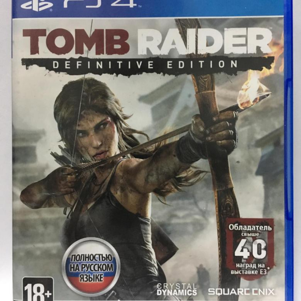 Tomb Raider Definitive Edition [PS4, русская версия] (Б/У)