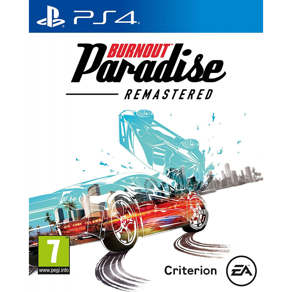 Burnout Paradise Remastered [PS4, русская версия] (Б/У)