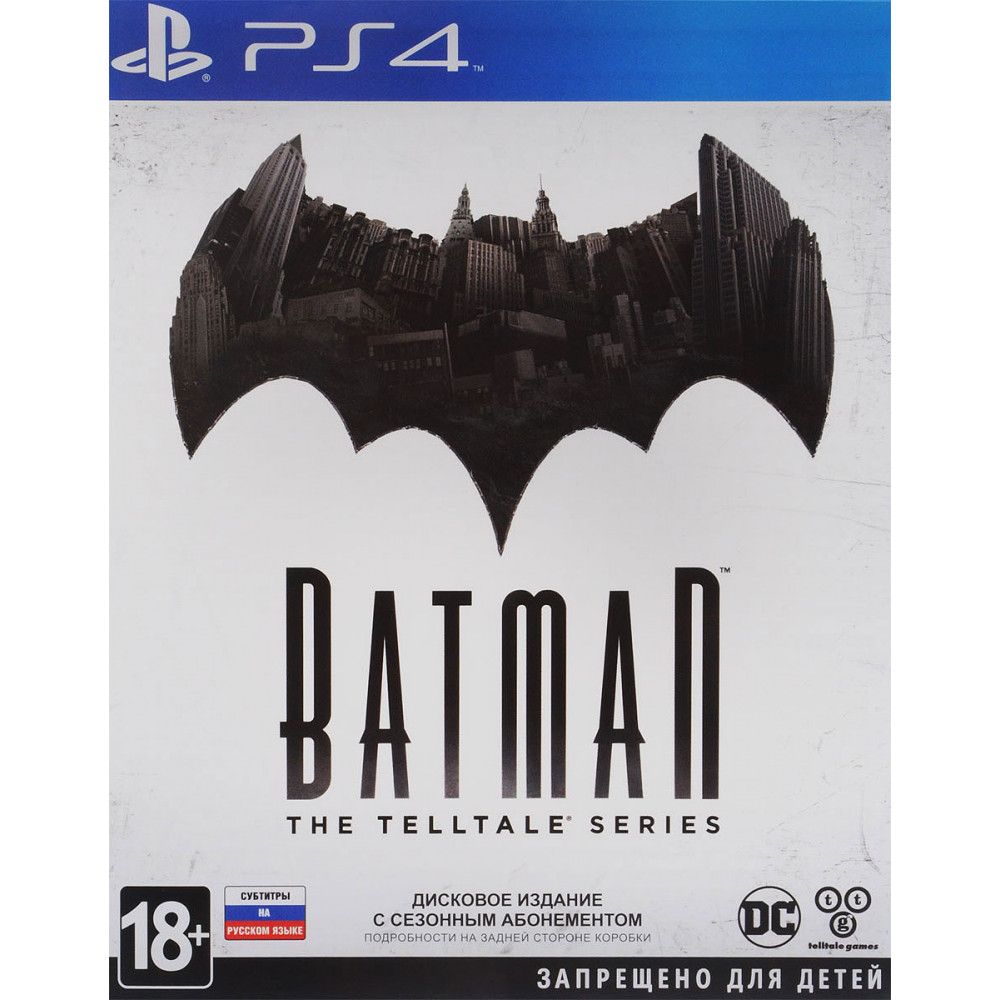 Batman The Telltale Series [PS4, русские субтитры] (Б/У)