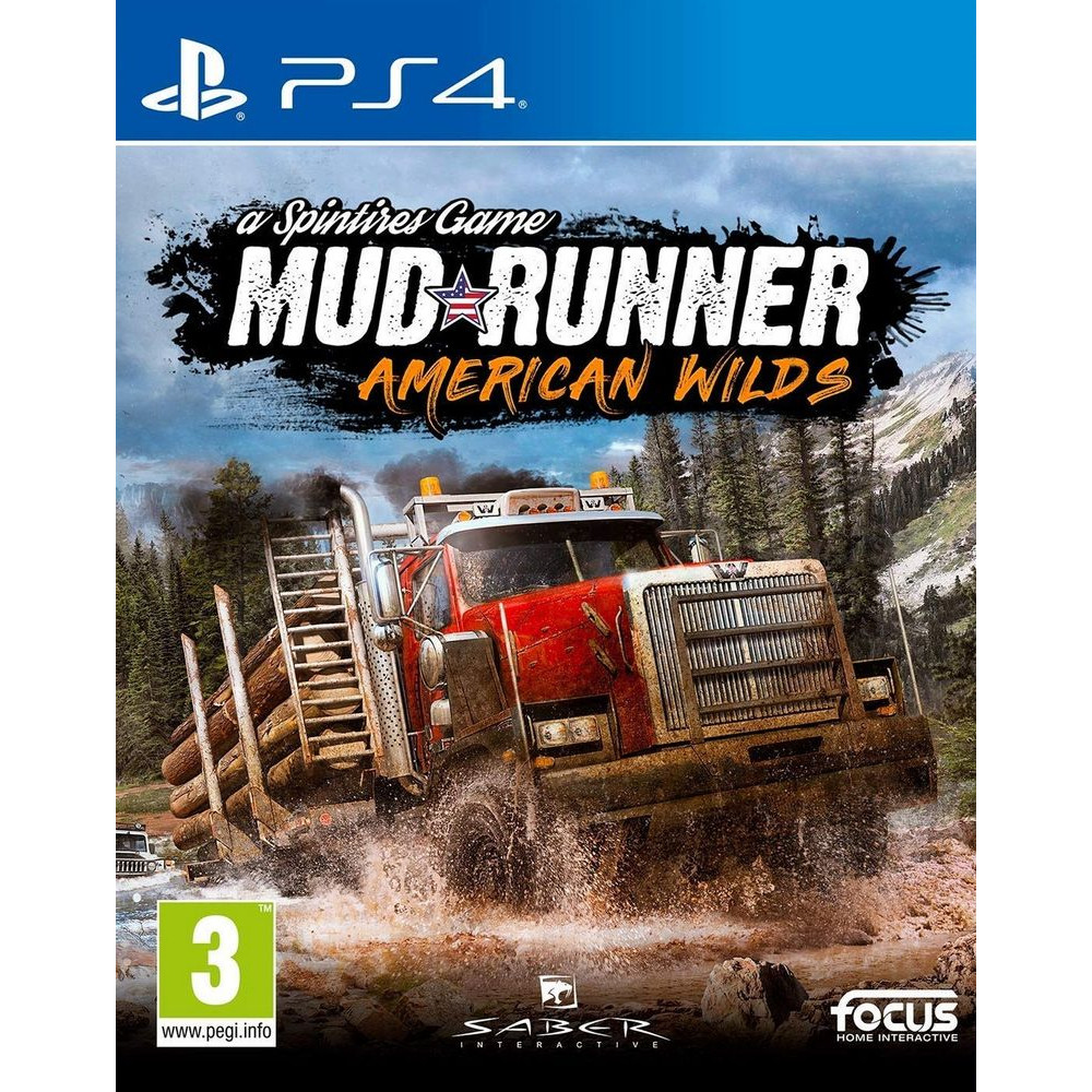 Spintires: MudRunner – American Wilds Edition [PS4] (Б/У)
