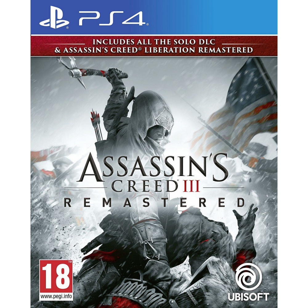 Assassin’s Creed III. Обновленная версия [PS4, русская версия] (Б/У)