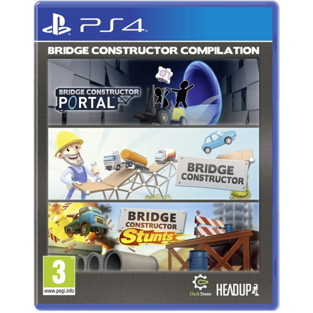 Bridge Constructor Portal [PS4, русские субтитры] (новый)