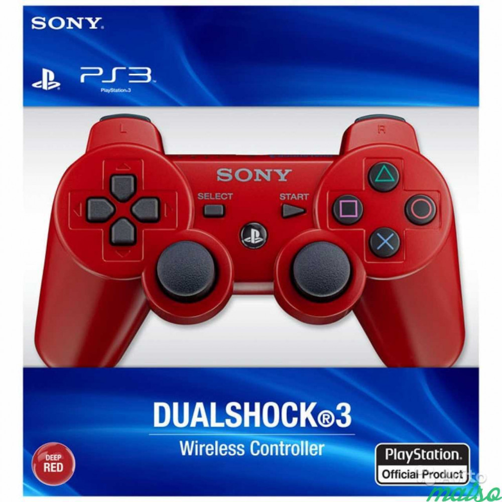 DualShock 3 (красный, новый) CN