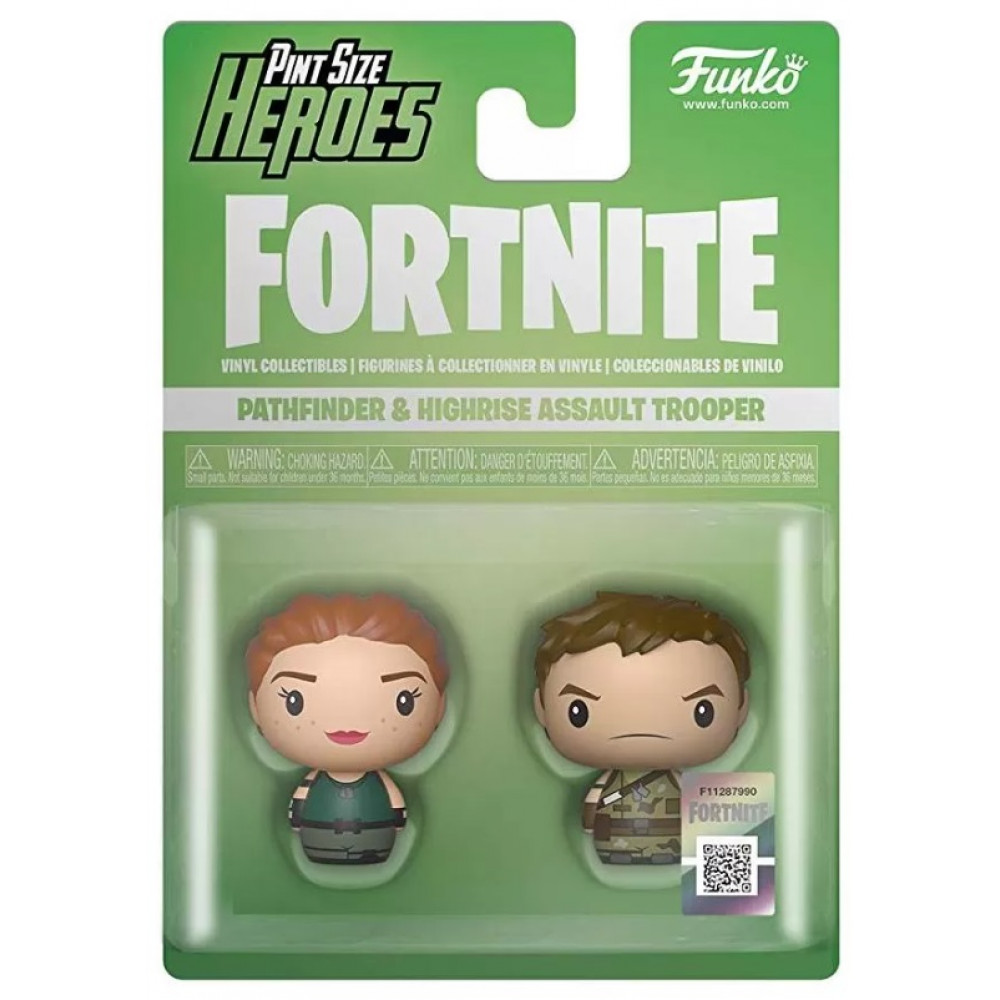 Фигурка Funko Pint Size Heroes: Fortnite S1: Pathfinder & Highrise Trooper 38020