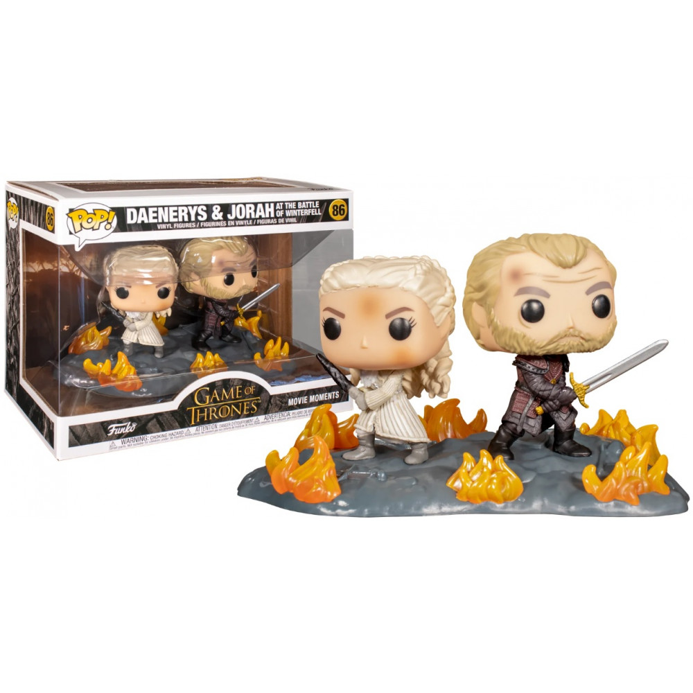 Фигурка Funko POP! Movie Moments Game of Thrones Daenerys & Jorah B2B w/Swords 44824