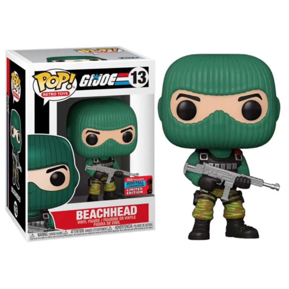 Фигурка Funko POP! Vinyl: NYCC Exc: G.I. Joe: Beach Head (Exc) 50691