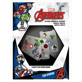 Наклейки Avengers (Heroes) Tech Sticker Pack 33шт TS7404