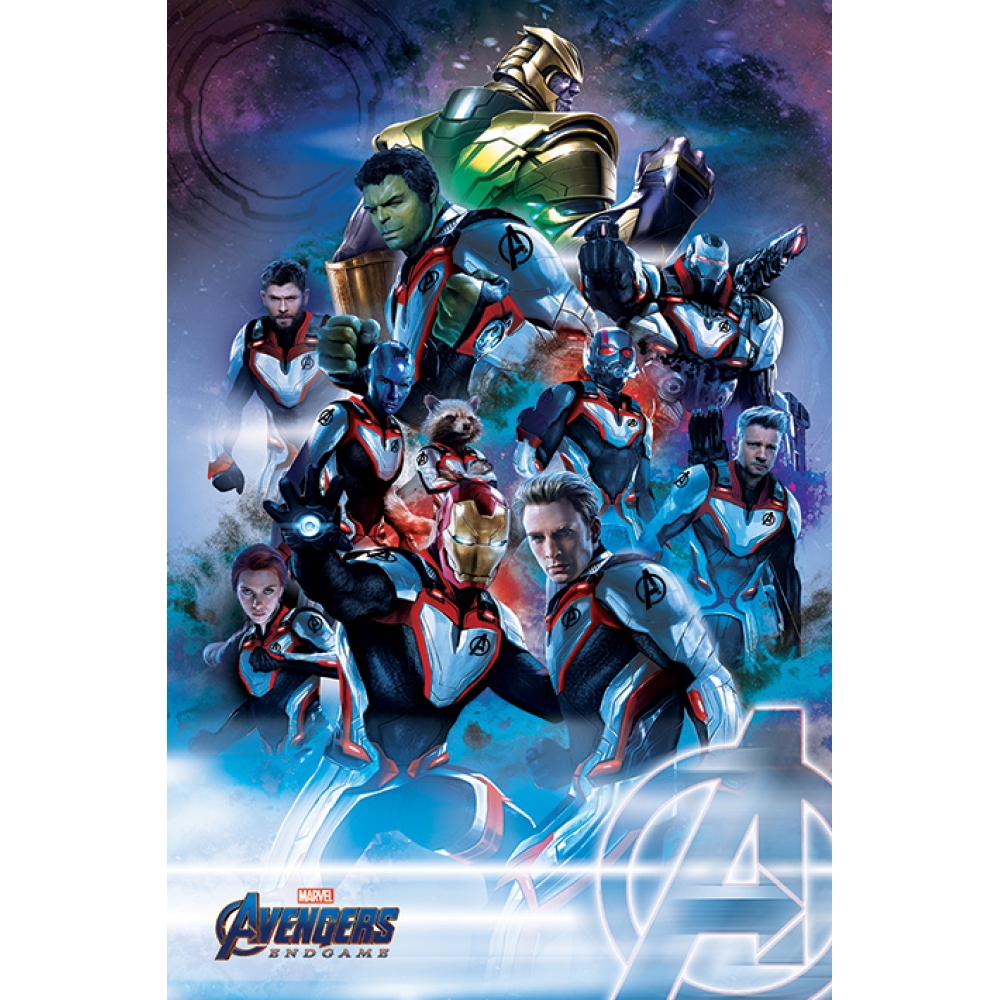 Постер Maxi Avengers: Endgame (Quantum Realm Suits) PP34486