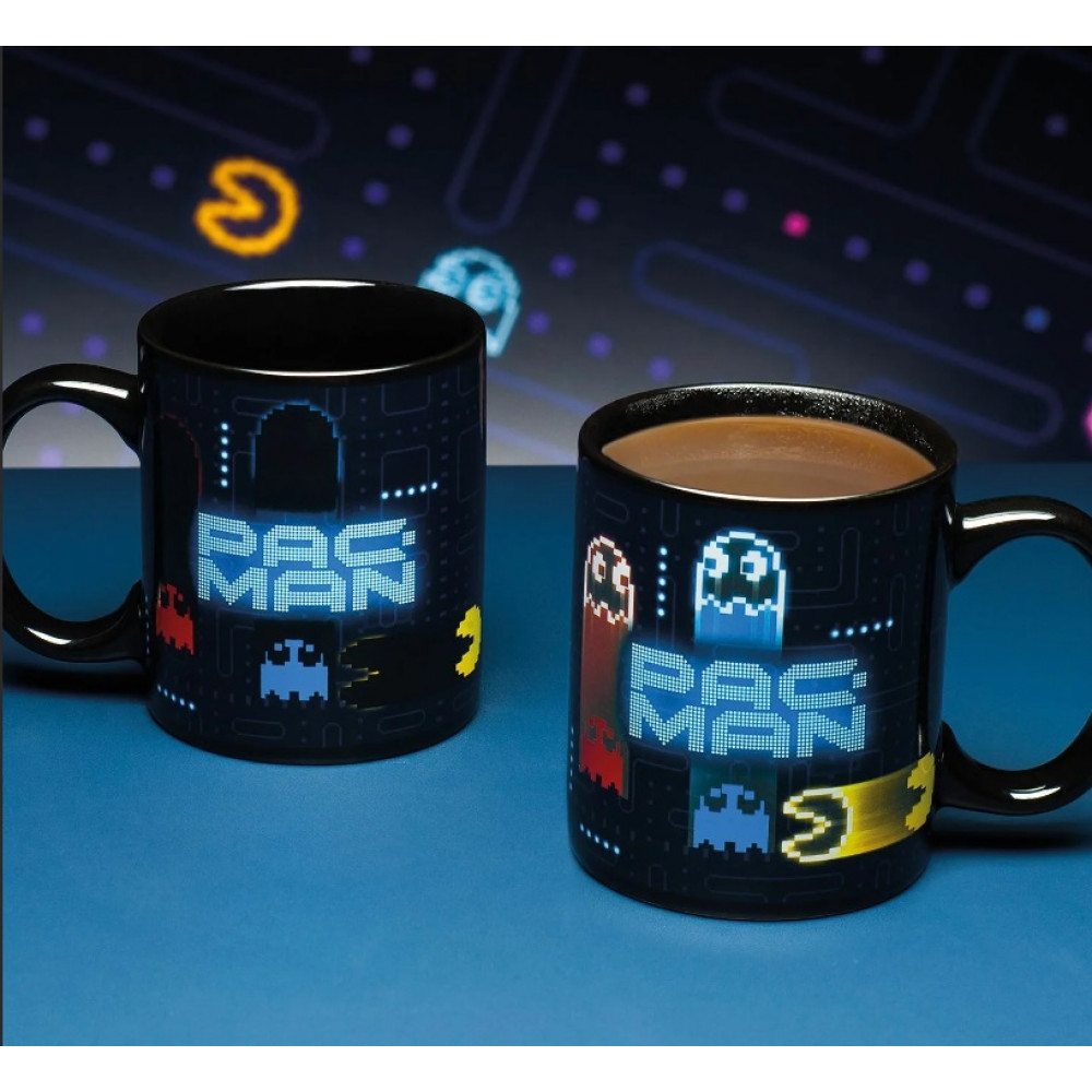 Кружка Pac-Man Neon Heat Change Mug PP4205PM