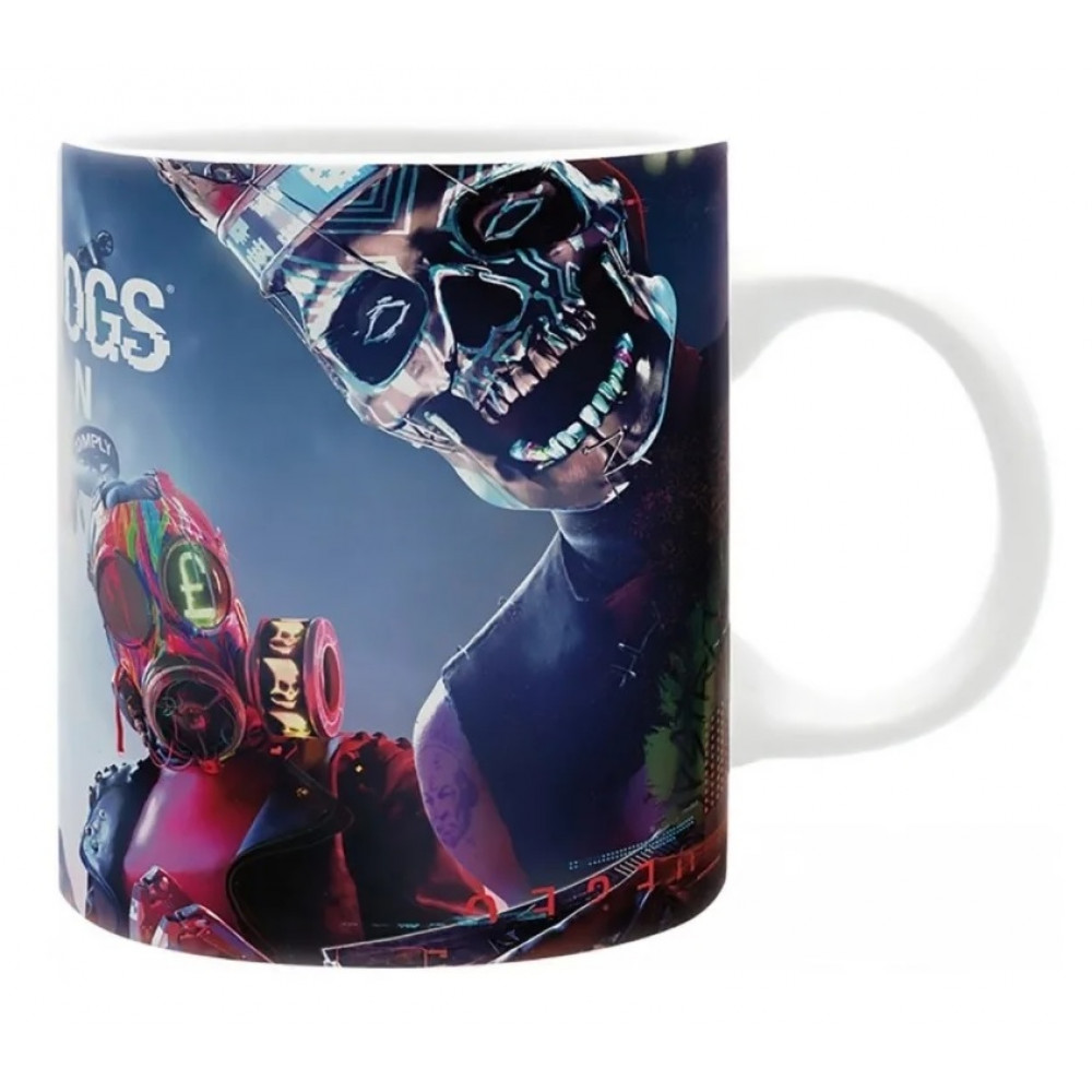 Кружка Watch Dogs 3 Legion Keyart 320 ml ABYMUG813