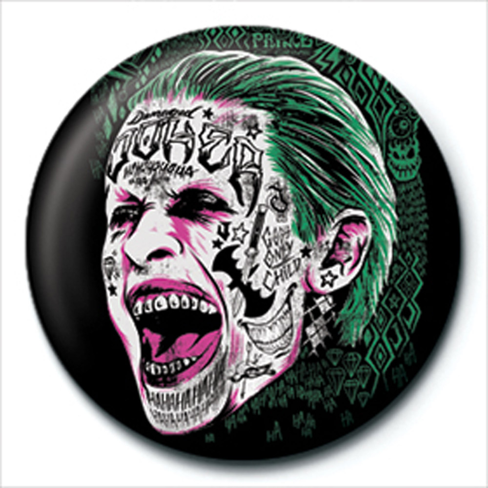 Значок Pyramid: DC: Suicide Squad (Joker Tattoo) PB2747