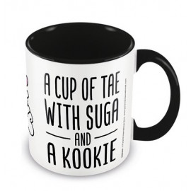 Кружка K-Pop (A Cup of Tae) Black Coloured Inner Mug 315 ml MGC25457