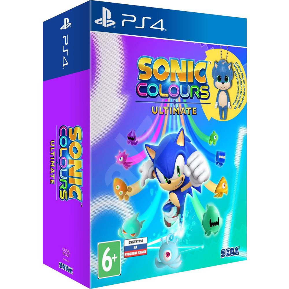 Sonic Colours: Ultimate - Day One Edition [PS4, русские субтитры]