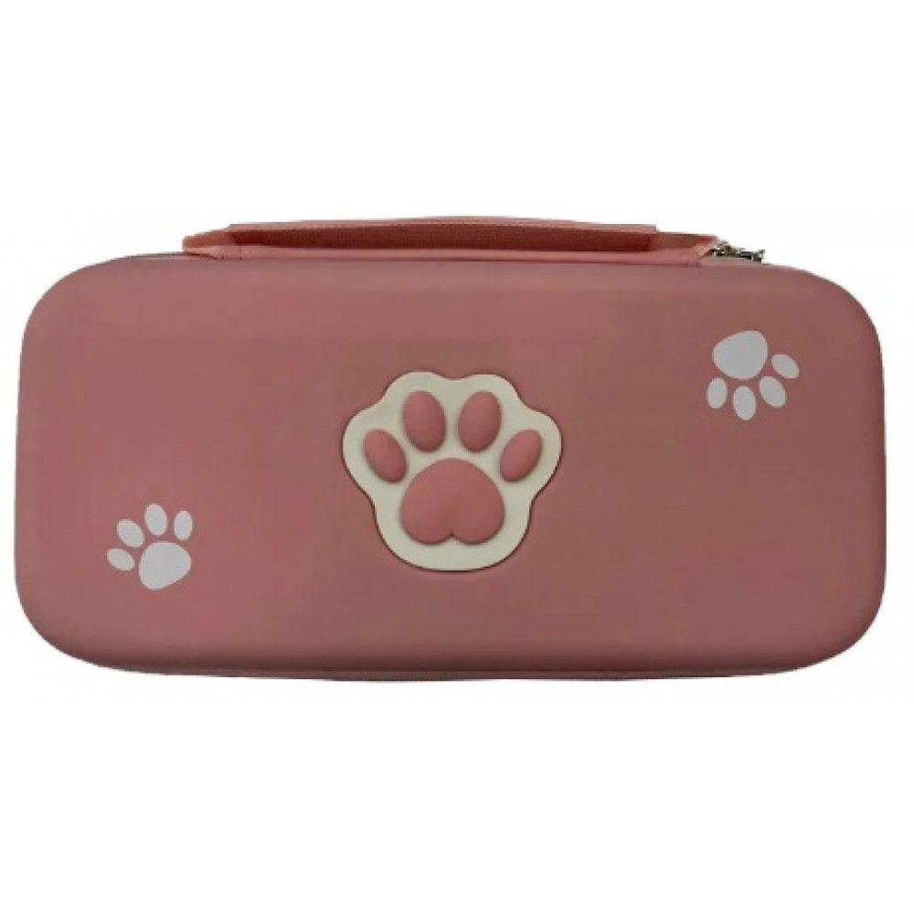 Чехол Nintendo Switch/N-Switch OLED Paws Розовый