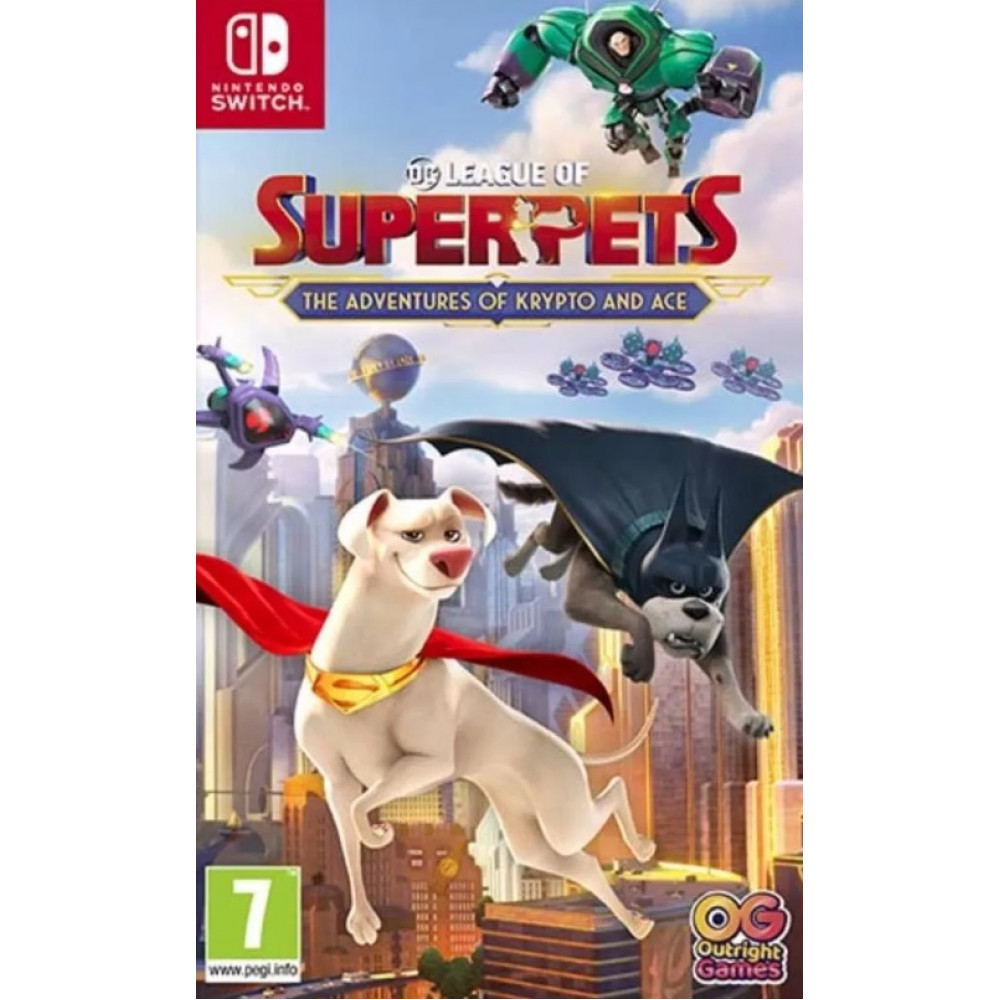 DC League of Super-Pets: The Adventures of Krypto and Ace [Nintendo Switch, русские субтитры]